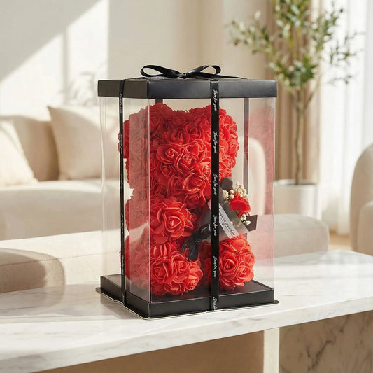 Eternal Rose Teddy Bear