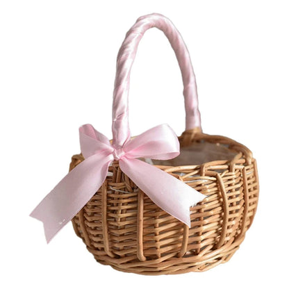 Hand-woven Flower Basket