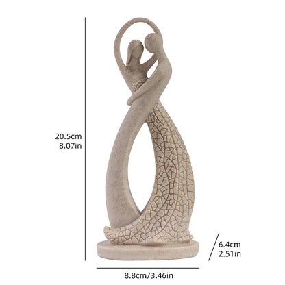 Lovers' Sandstone Figurine