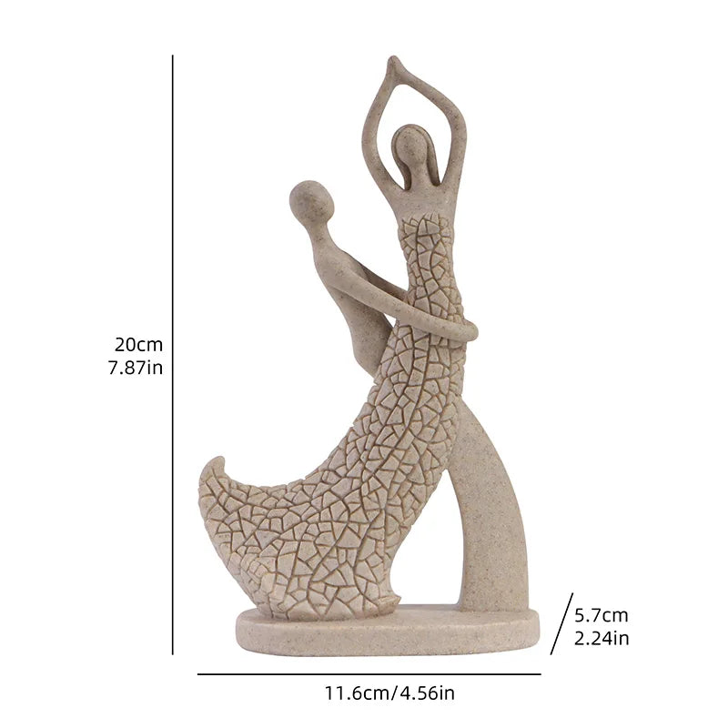 Lovers' Sandstone Figurine