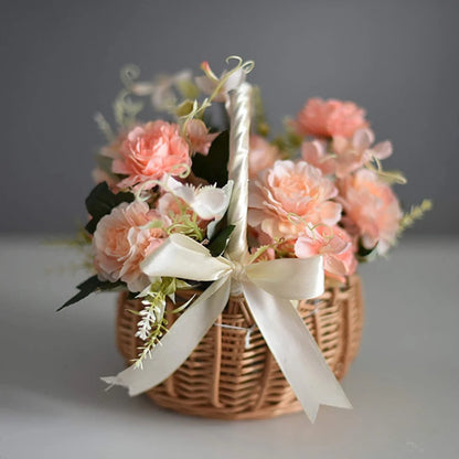 Hand-woven Flower Basket
